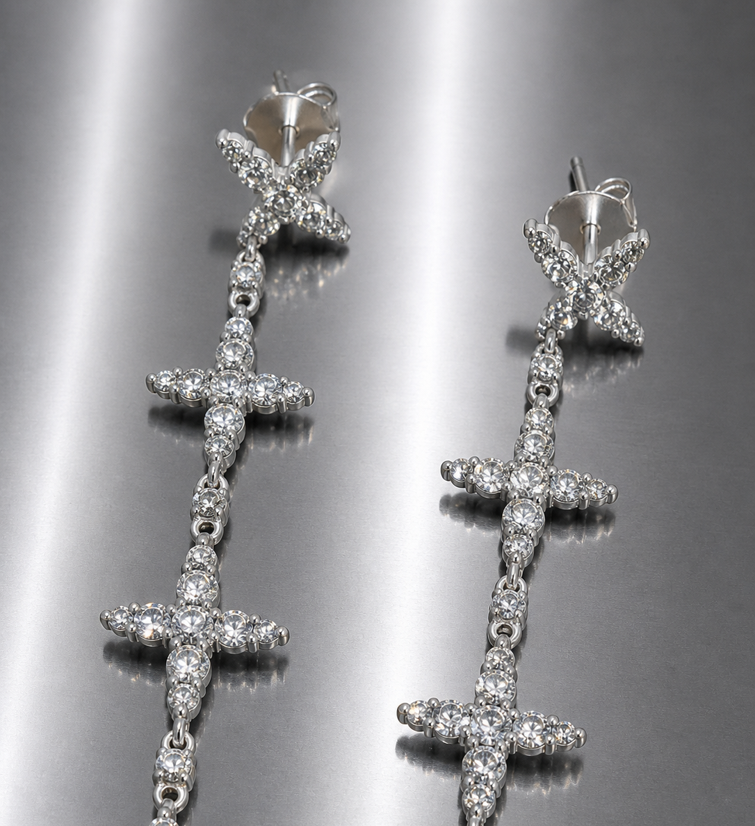 Starfall Crome Earrings