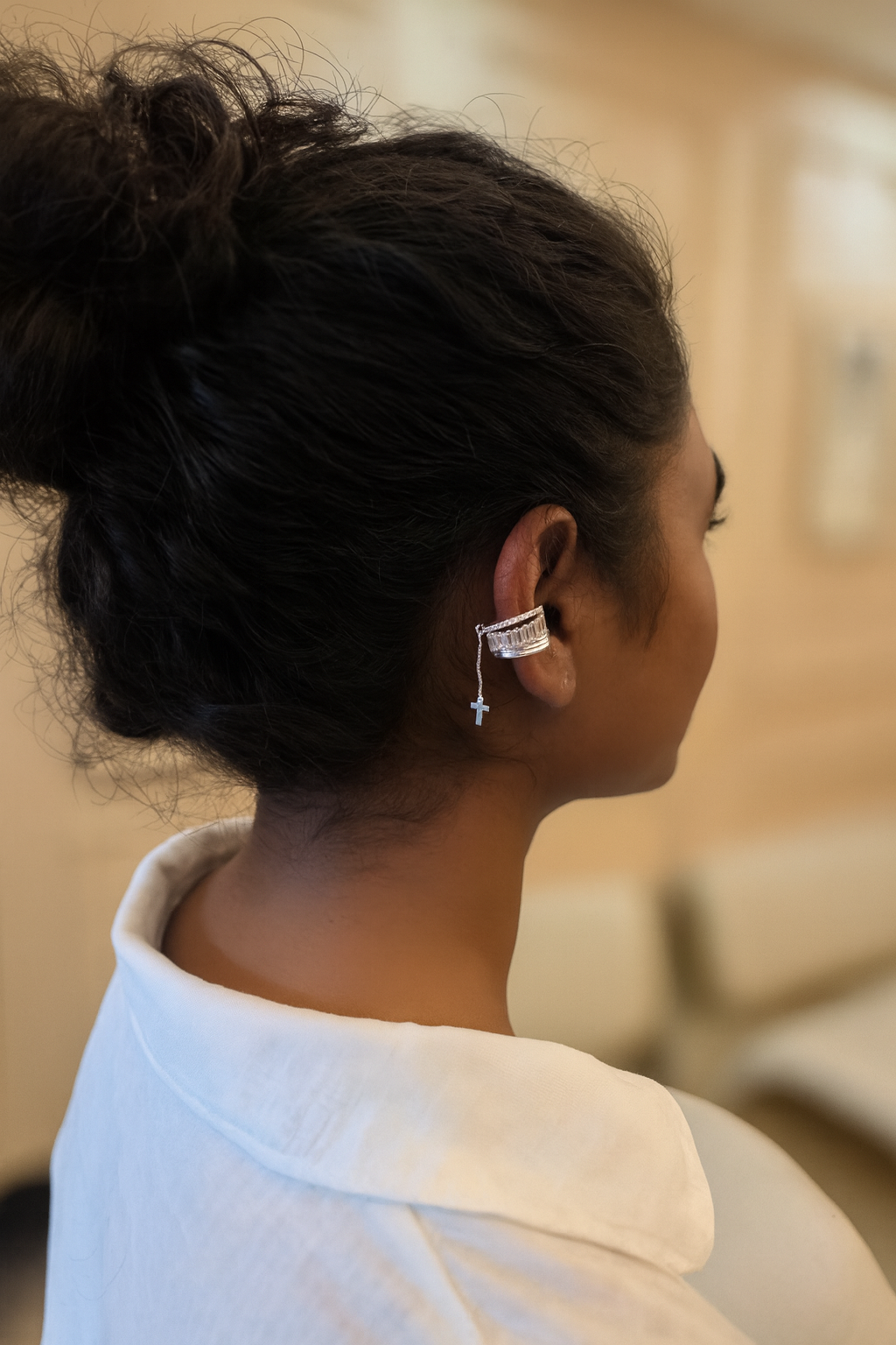 Cross Grace Ear Cuff (Stack of 3)