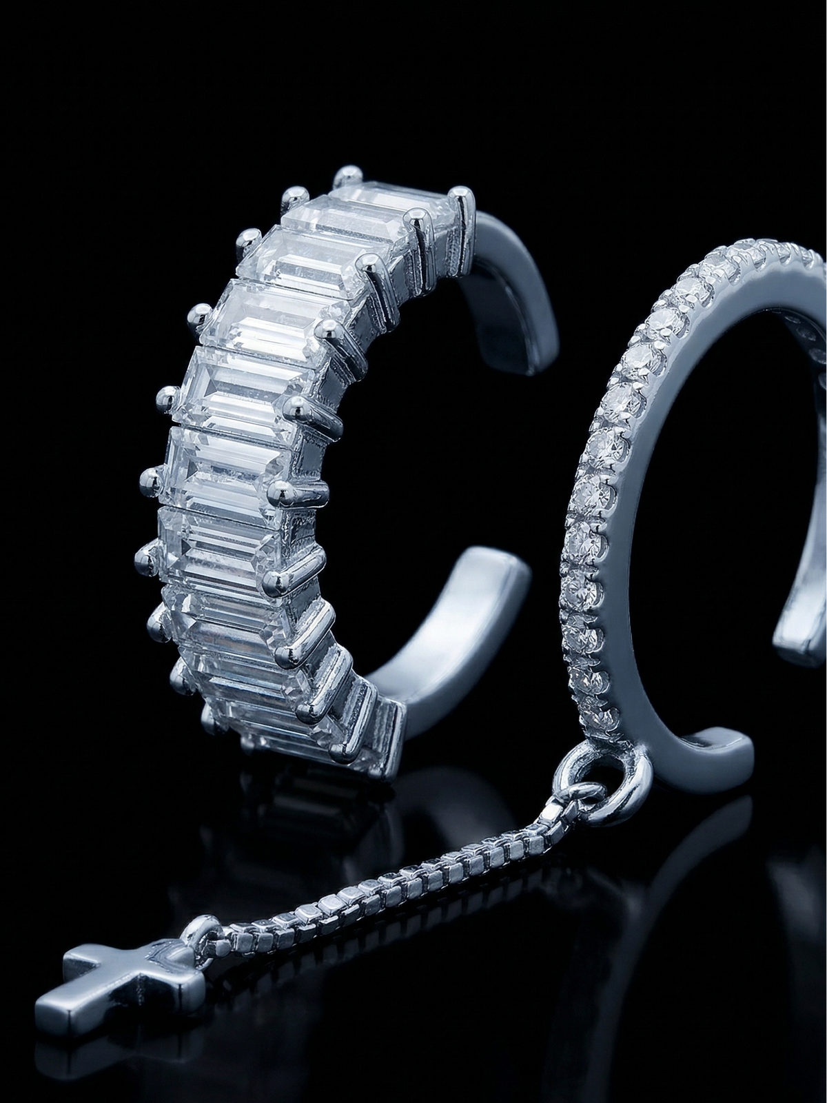 Double-Band Cross Cuff Duo