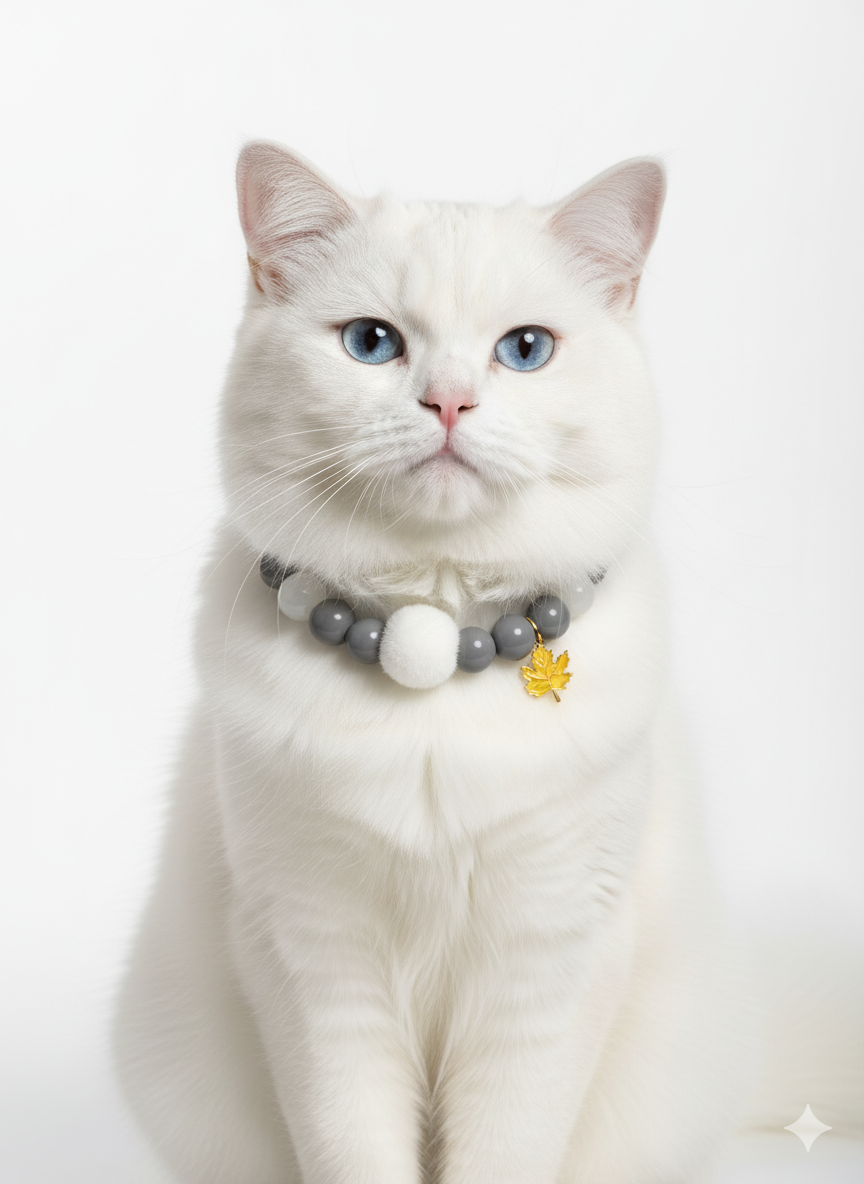 Playful Ceramic Necklace for Pets
