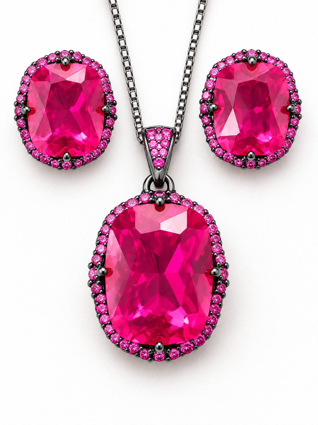Twilight Ember Pendant Set