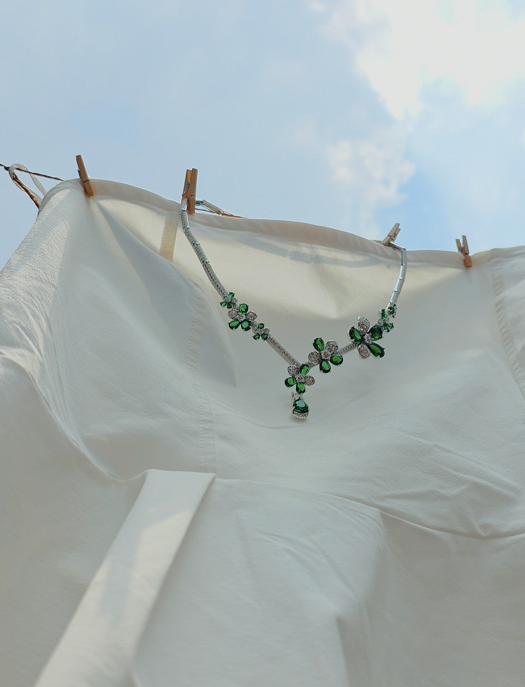 Emerald Flowis Set