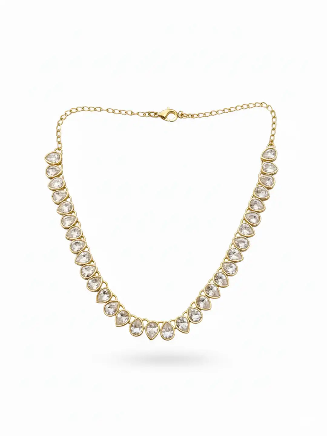 Golden Choker with with Gemstone.