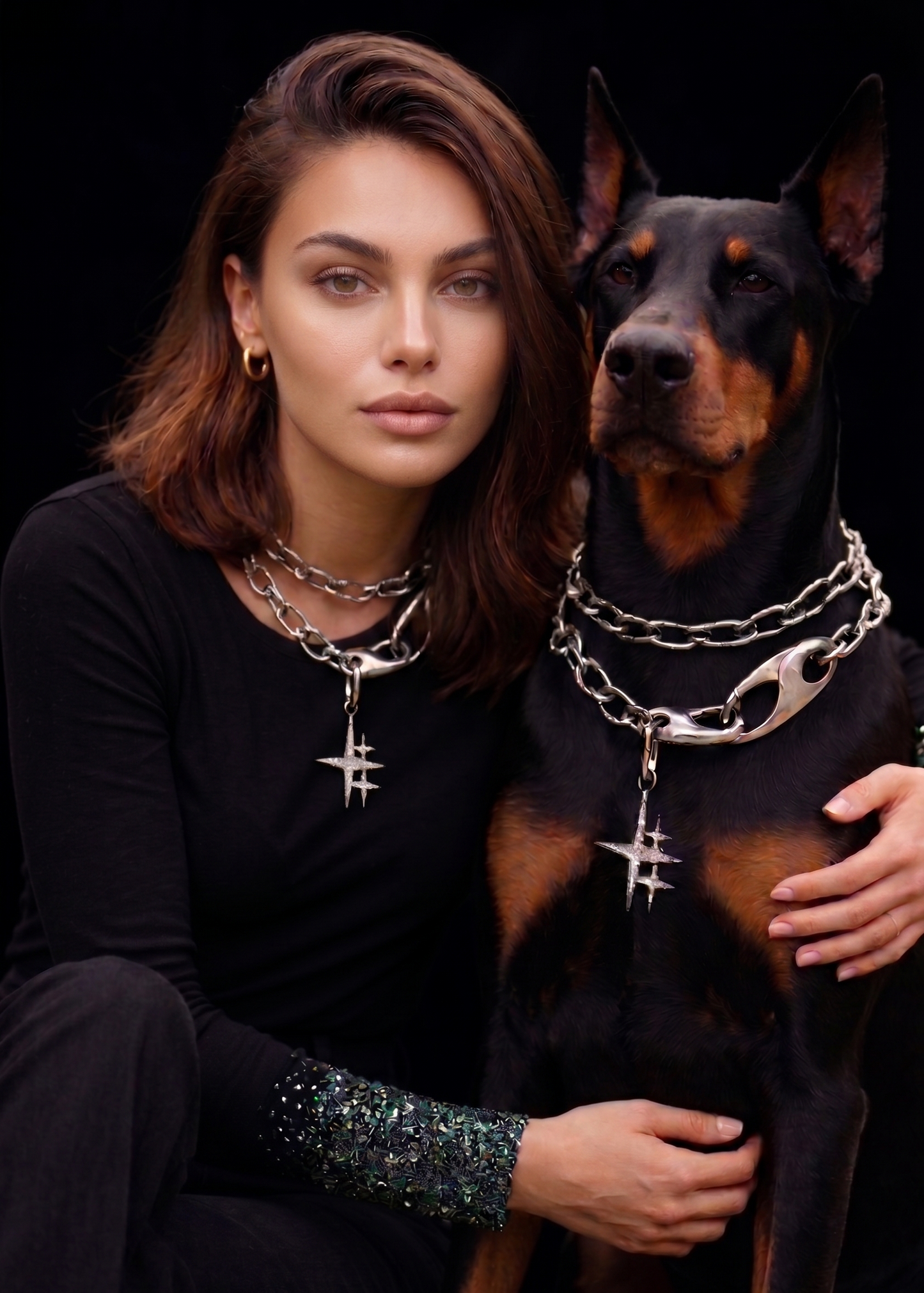 Twin-Stellar Necklace