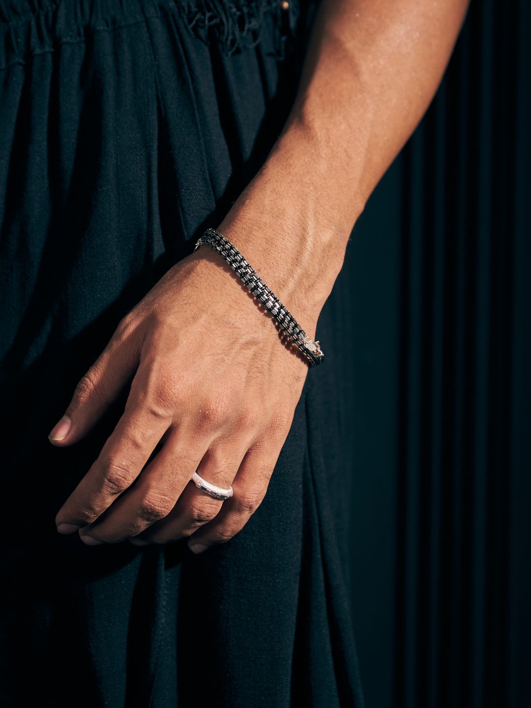 Noir Chain Bracelet (Man)