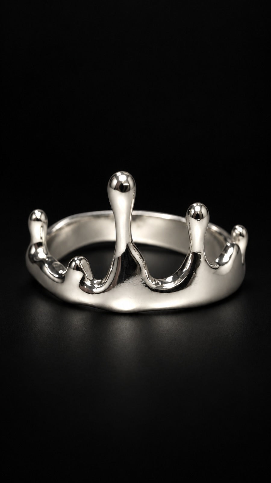 Solar Drip Crome Ring