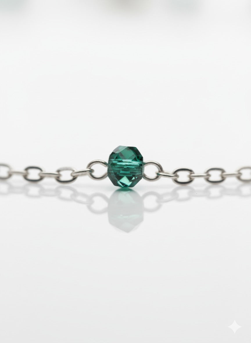 Emerald Drift Necklace