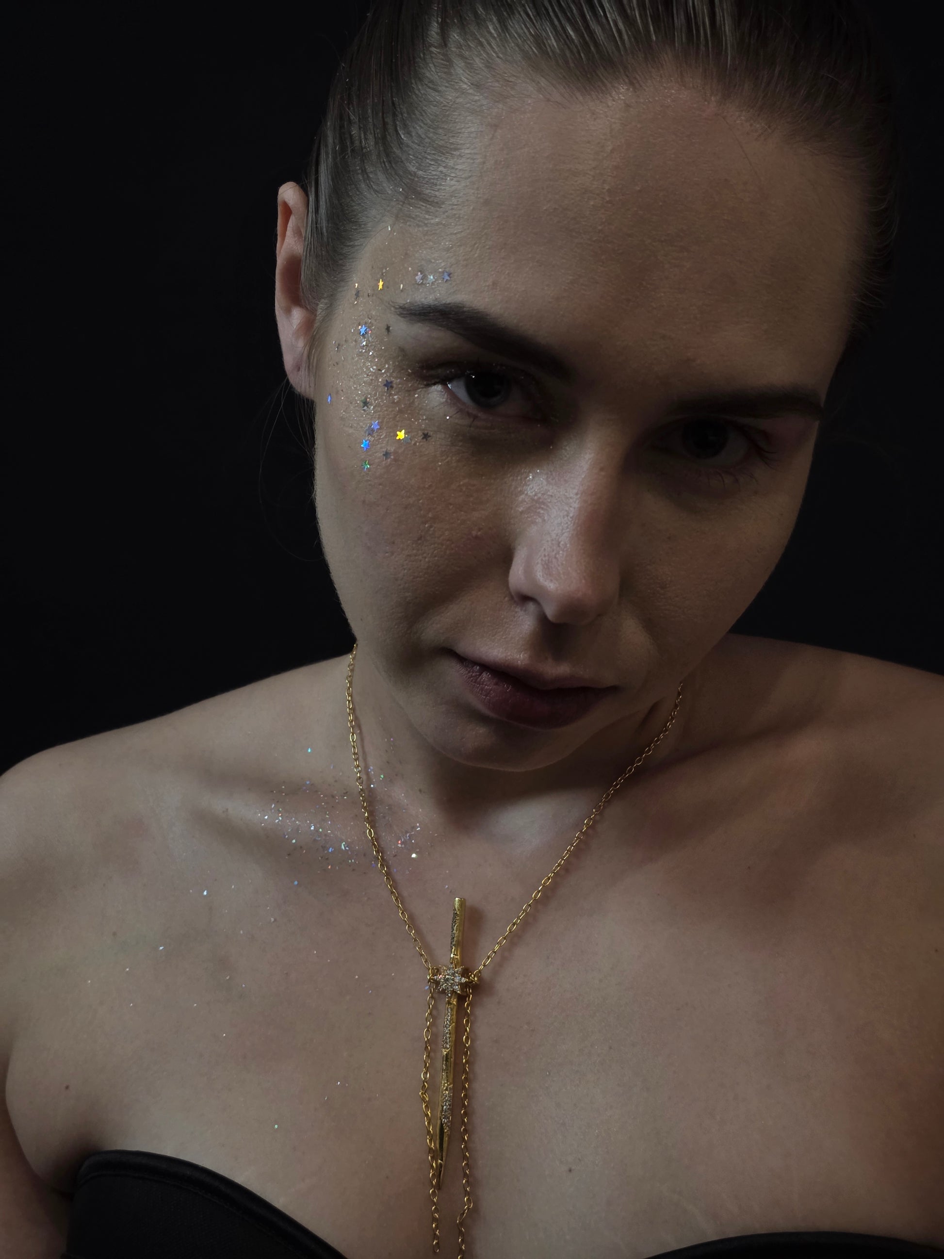 Near Earth Object | Gold Necklace