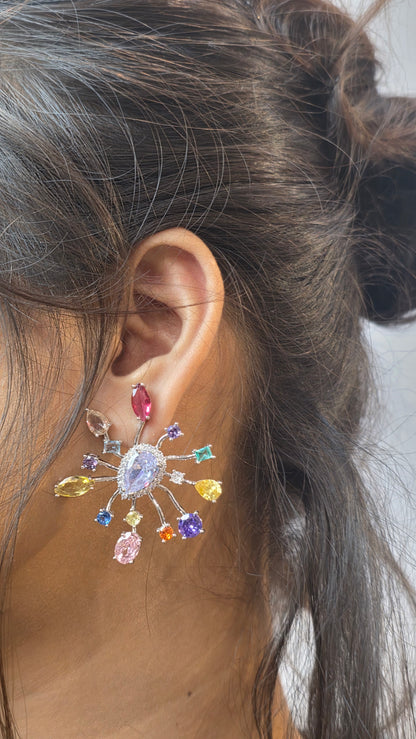 Vortex Stem Earring