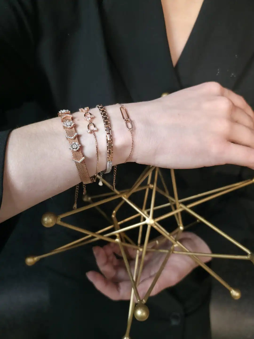 Luna Weave Bracelet crafted in 925 silver