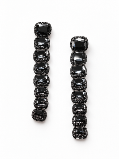 Obsidian Trail Earrings