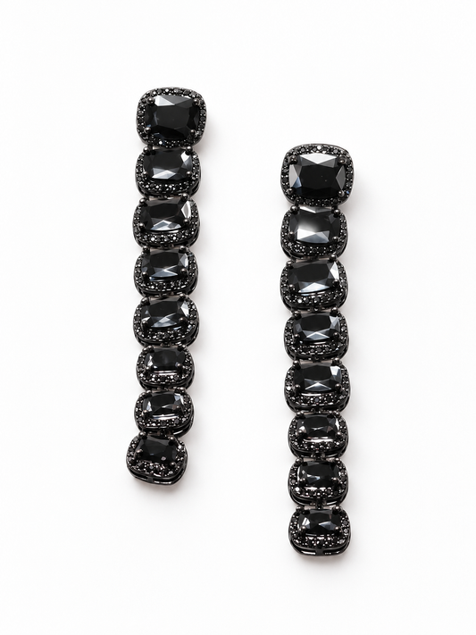 Obsidian Trail Earrings