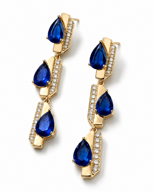 Midnight Orbit Earrings