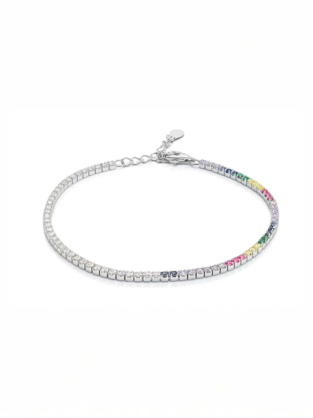 Celestial Spectrum Bracelet crafted in 925 silver