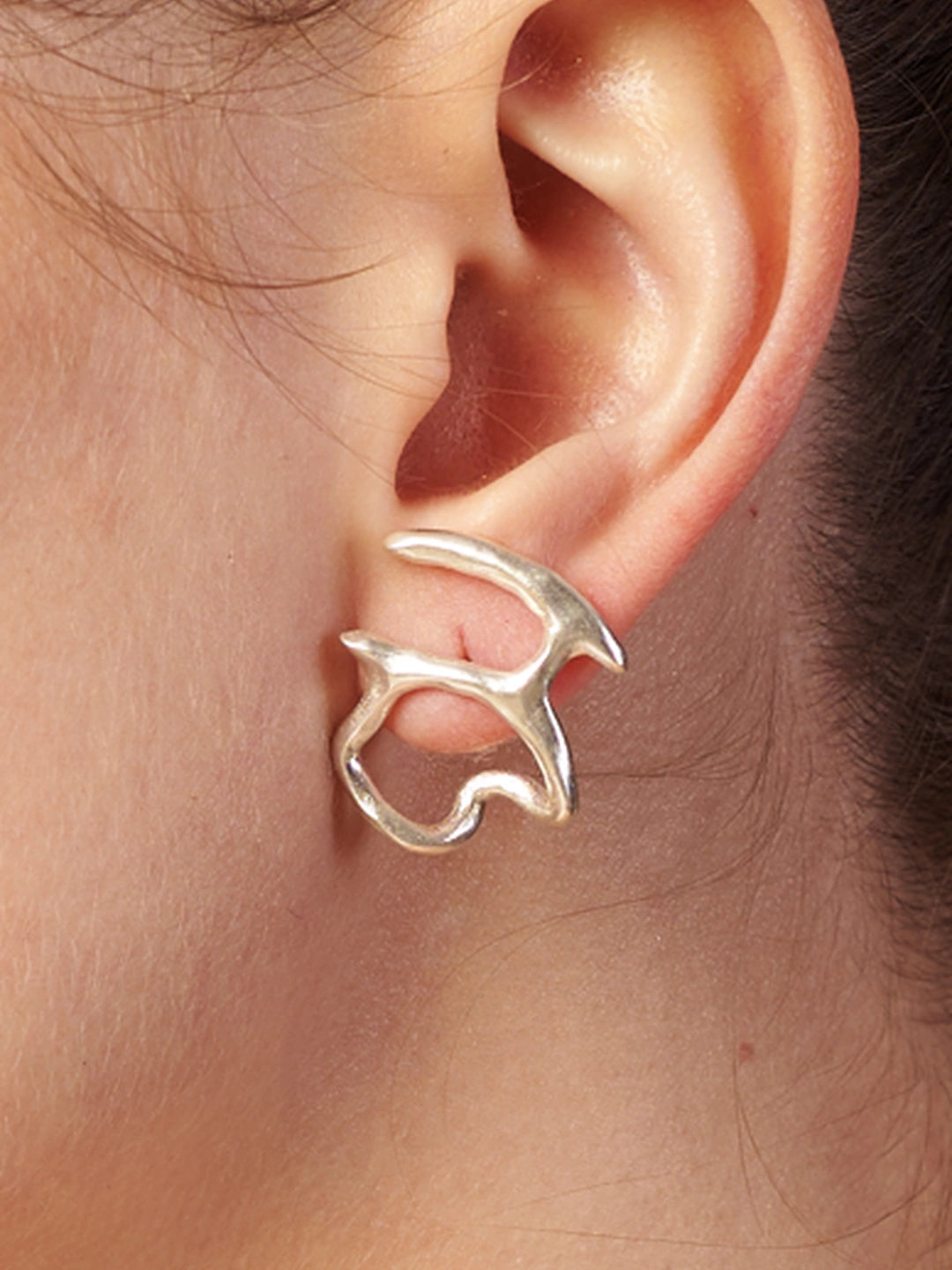 Silver Plated Earrings Celestial Trace Earrings