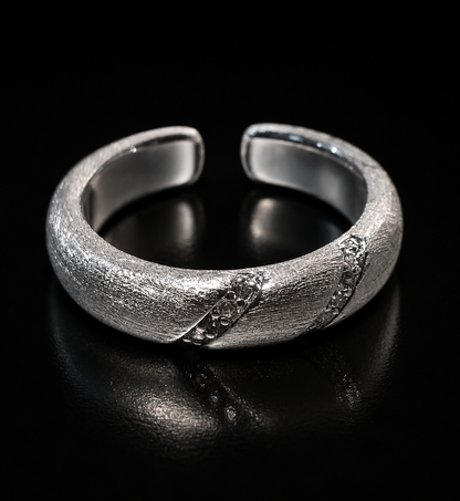 Moonlit Frost Ring
