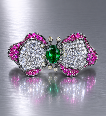 Comet Crust Brooch