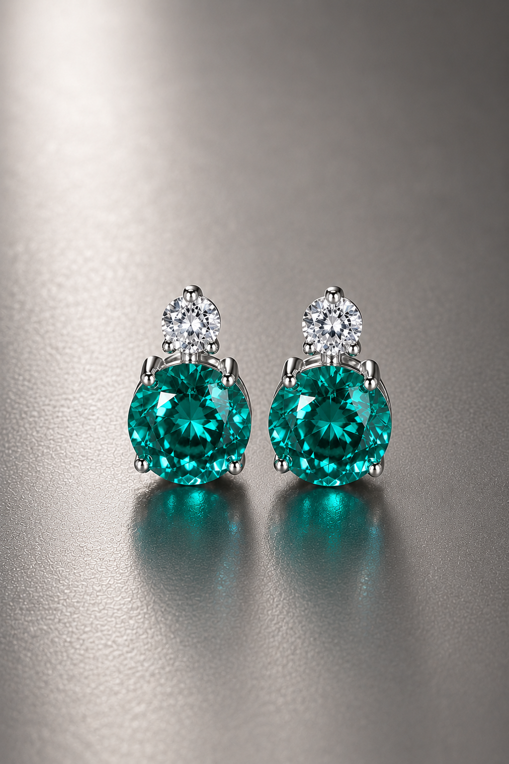 Emerald Prism Earrings