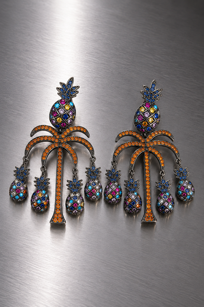 Bromeliad Nebula Earring