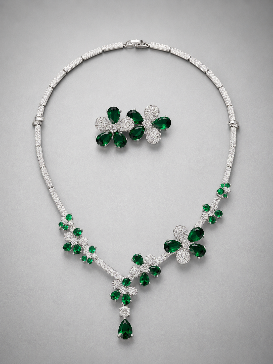 Emerald Flowis Set