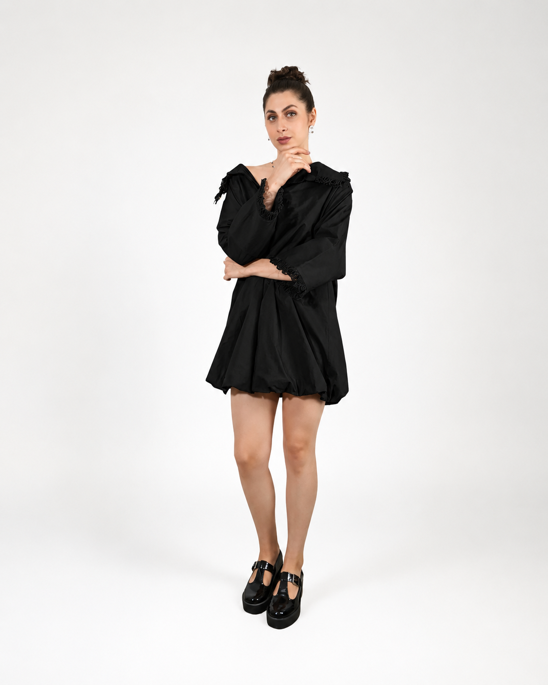 Becky-line Fringe Dress