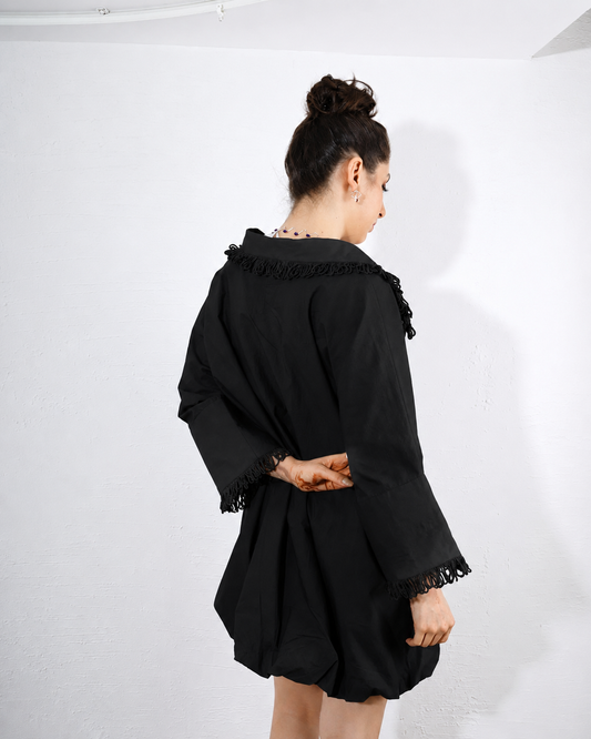 Becky-line Fringe Dress