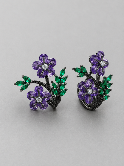 Velvet Bloom Earrings