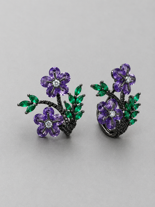 Velvet Bloom Earrings