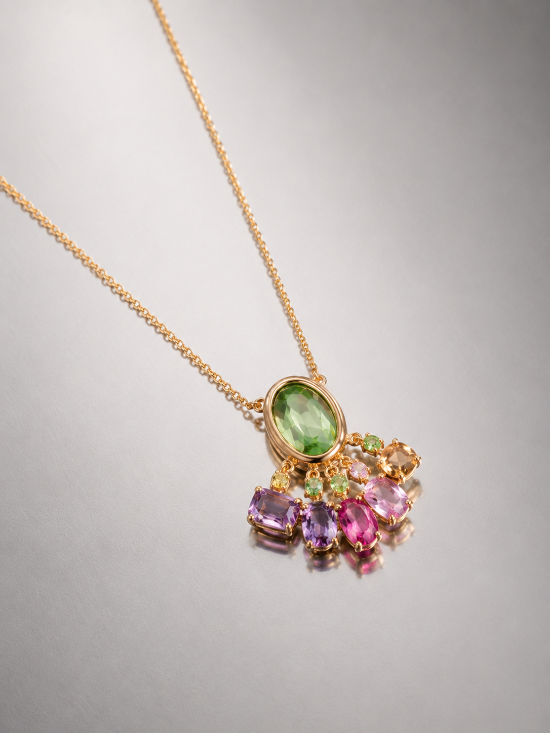 Emerald Aura Necklace