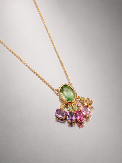 Emerald Aura Necklace