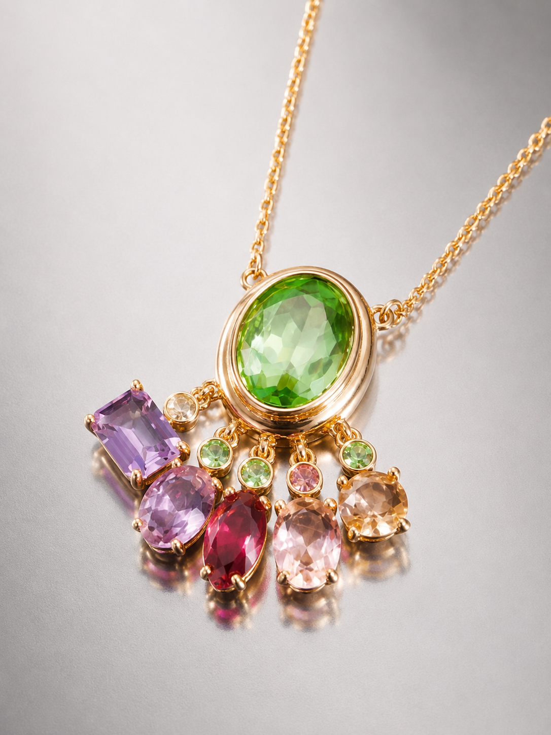 Emerald Aura Necklace