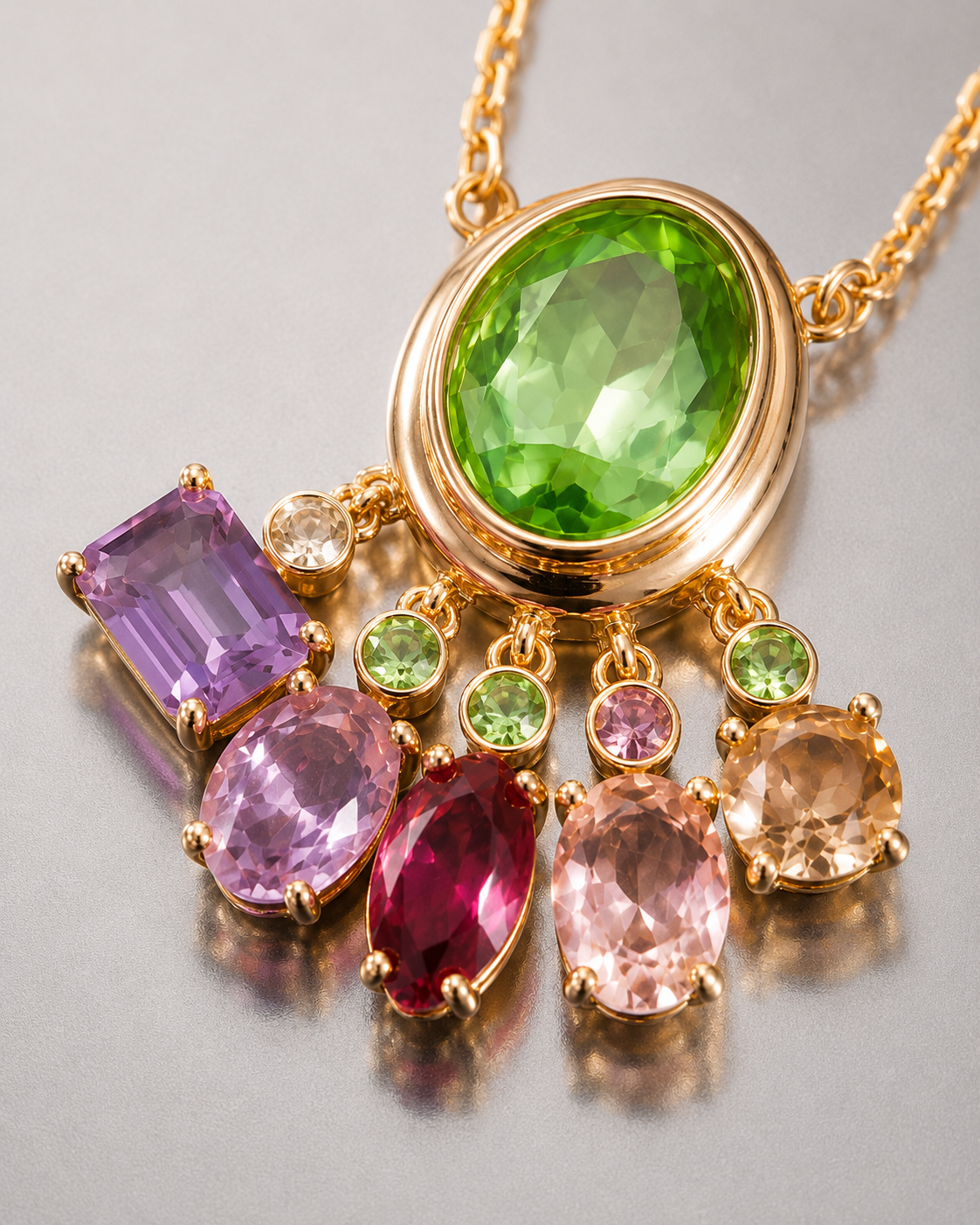 Emerald Aura Necklace