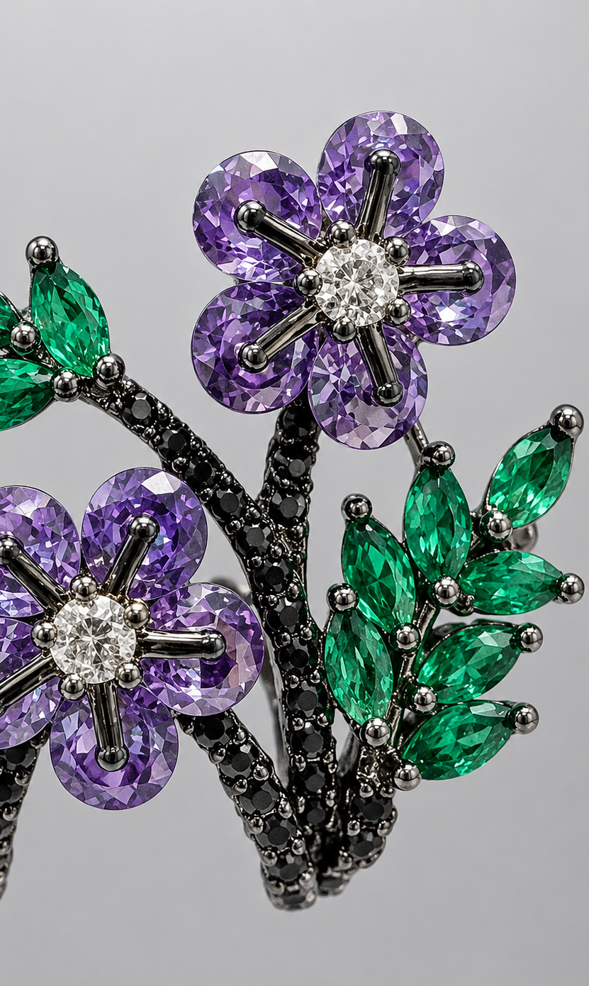 Velvet Bloom Earrings
