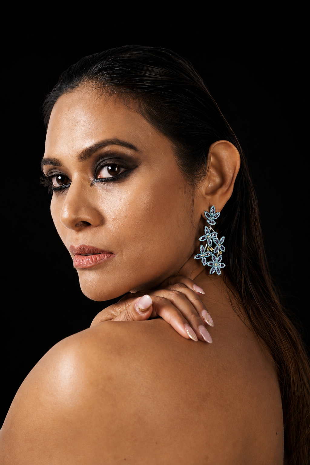 Lunar Bloom Earrings