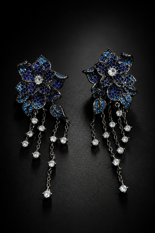 Shadowfall Earrings - NearEarthobject