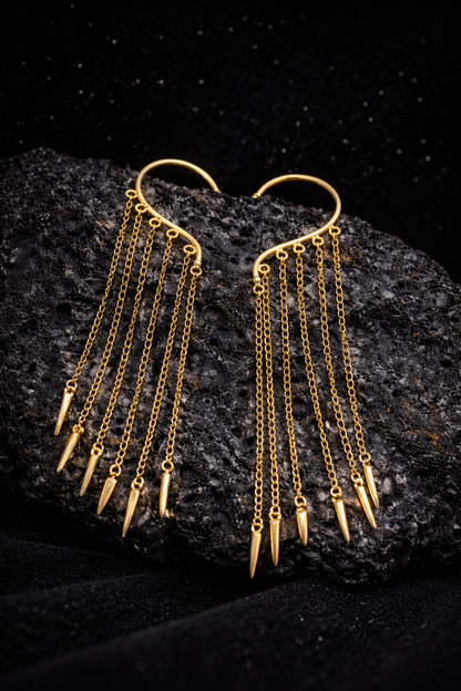 Stellar Spikes Ear Cuffs