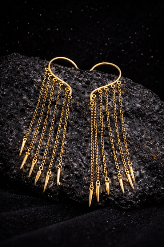 Stellar Spikes Ear Cuffs