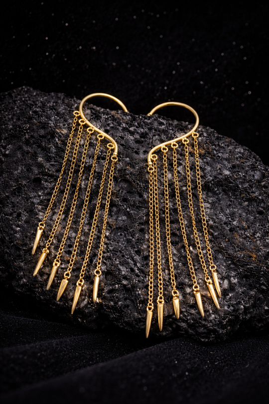 Stellar Spikes Ear Cuffs
