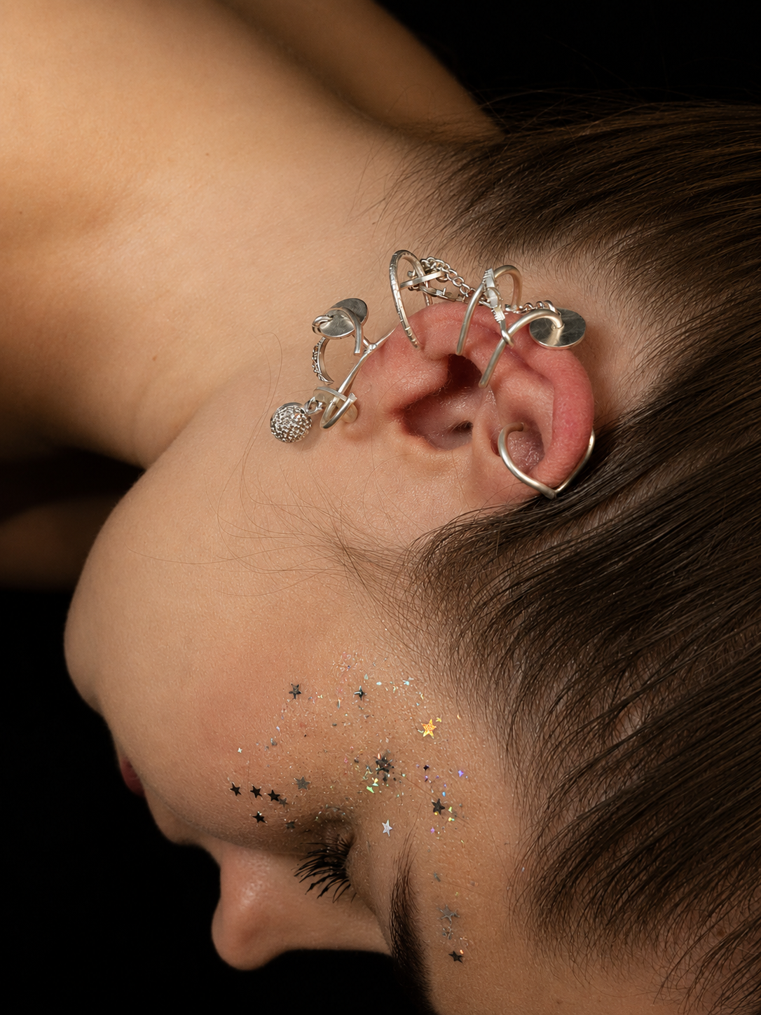 Orbit Charm Cuff