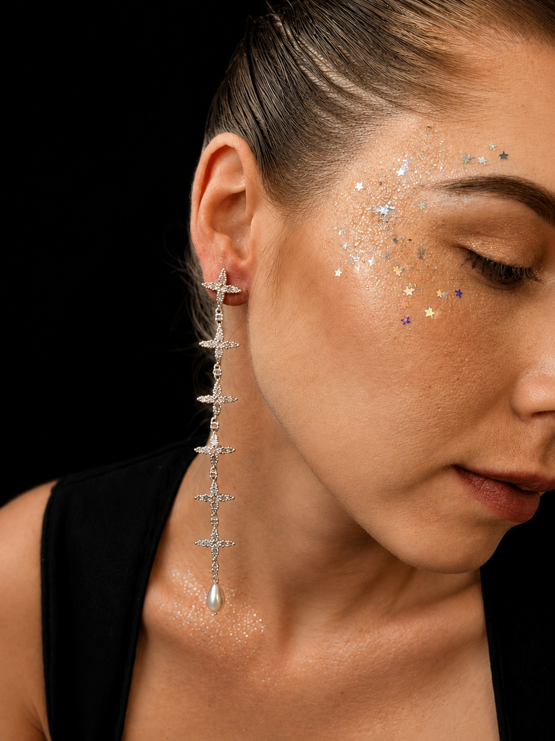 Starfall Crome Earrings