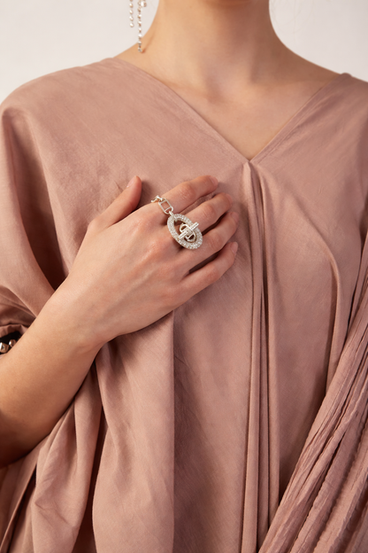 Nebula Crome Lock Ring