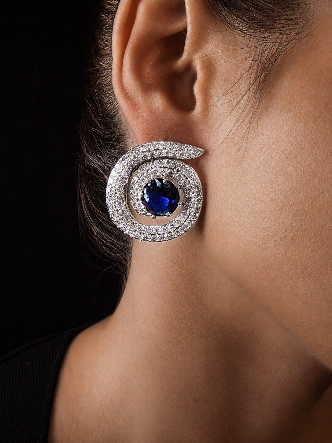 Near Earth Object | Earring Spiral