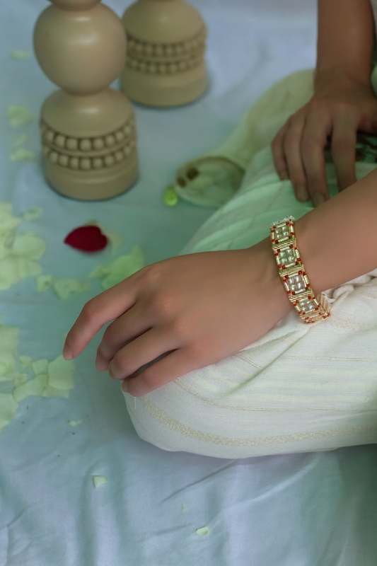 Duchess Ruby Lattice Bracelet