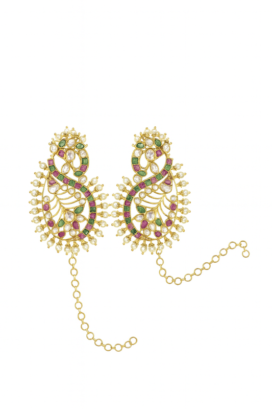 Regal Amani Ear Cuff Earrings - Heritage Jewellery by nEo