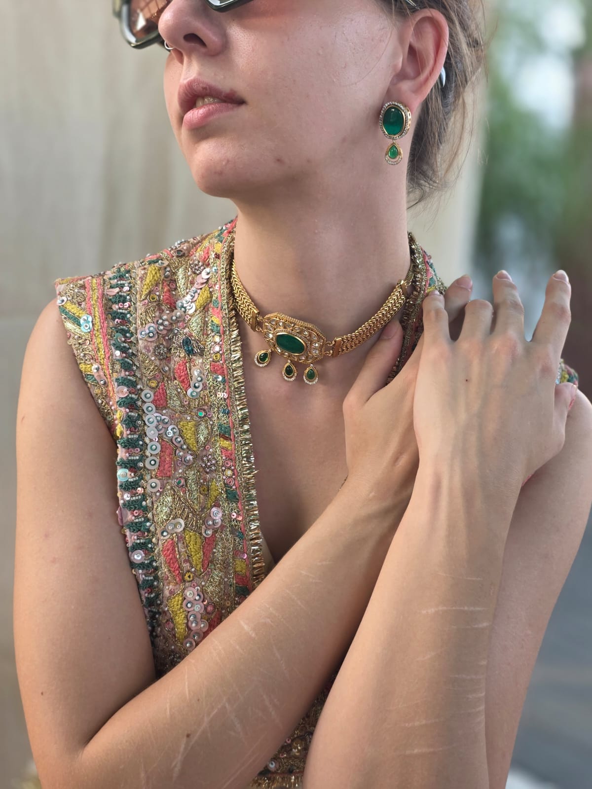 Czarina Opal Set Necklace & Earrings - Heritage Jewellery by nEo
