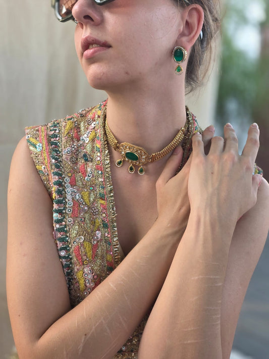 Czarina Opal Set Necklace & Earrings - Heritage Jewellery by nEo