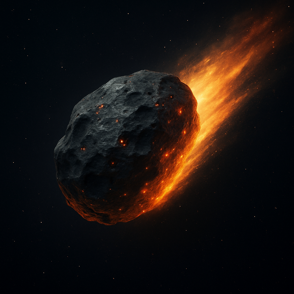 Eclipse Set : Asteroid with glowing fiery surface - near Earth object | Women co-ord set | pret Clothes | nEo Clothes
