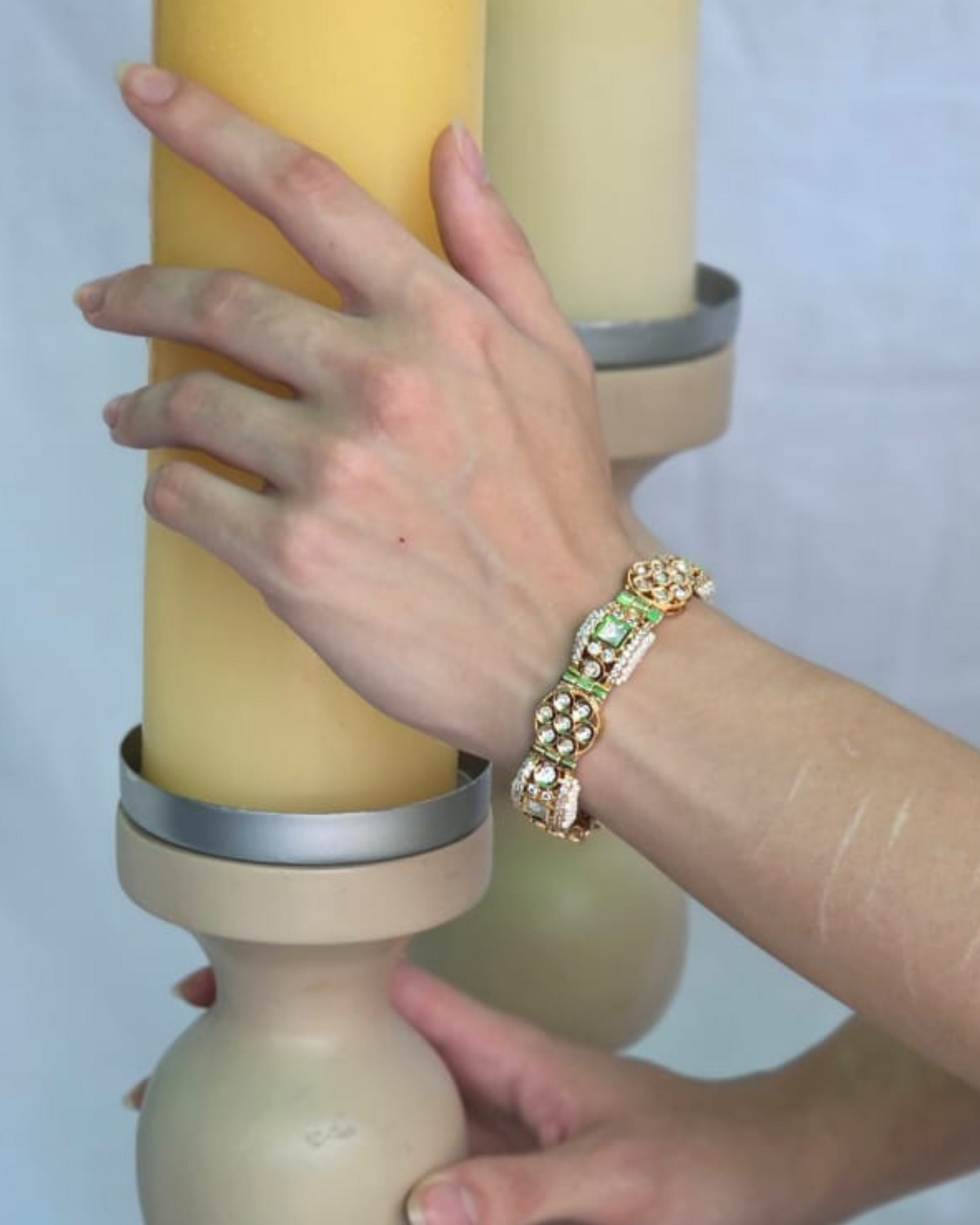 Flora Link Bracelet
Regular - Heritage jewelry by nEo
