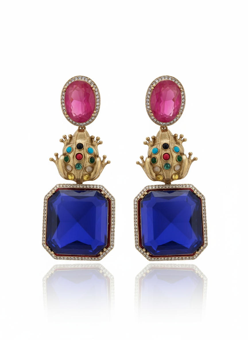 Noir Solstice Drops Earring