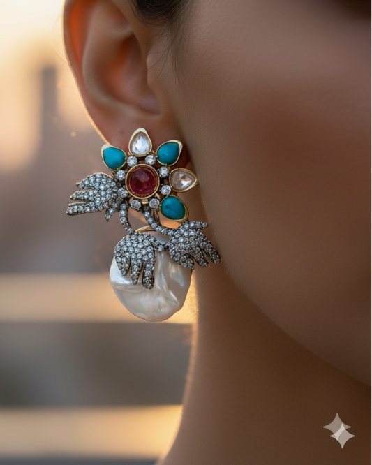 Turquoise Royale Drops